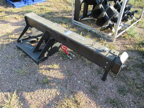 skid steer truss jib|fixed length skid steer truss boom.